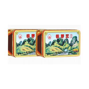 中茶海堤乌龙茶铁罗汉国际版8年陈足火一级岩茶60g*2盒官方正品