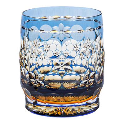 KAGAMI江户切子洛克杯威士忌酒杯