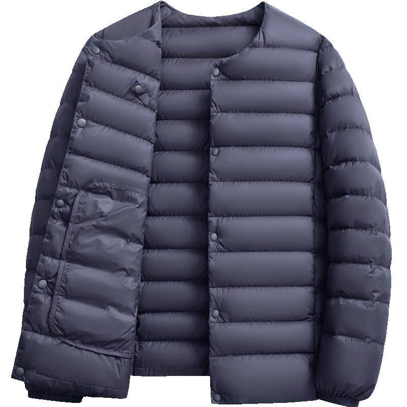 雪中飞轻薄羽绒服内胆圆领长袖恤