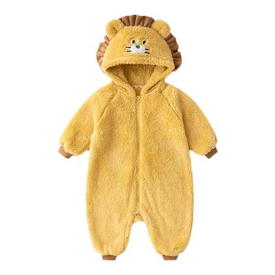 嘟嘟家宝宝连体衣秋冬款婴儿家居服冬季男童加绒睡衣女童睡袋冬装