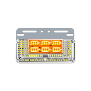 大货车边灯24v超亮防水照地边灯免搭铁线半挂车侧灯led轮胎灯腰灯