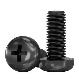 绝缘尼龙塑料塑胶圆头十字螺丝盘头螺钉小螺栓M2M2.5M3M4M5M6M8mm