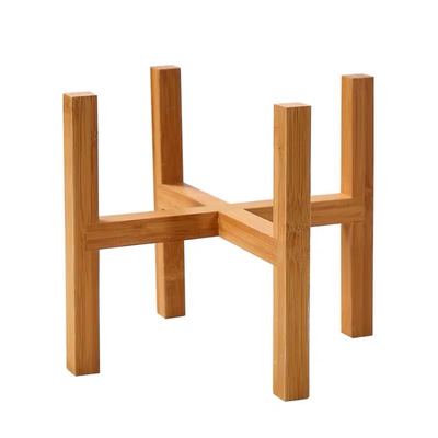 庭院阳台客厅落地桌面花盆木架