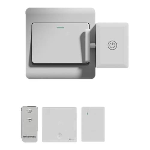 懒人关灯神器智能开关随意贴无线遥控开关免布线家用床头移位神器