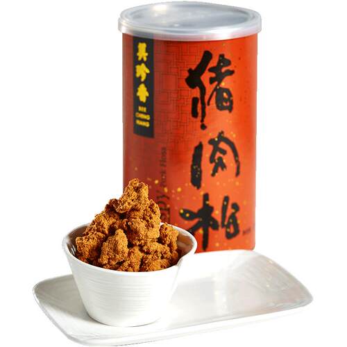 美珍香脆猪肉松250g松脆美味即食零食新加坡特产配粥罐装非肉脯锁