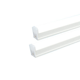 德旗LED照明T8一体化长条灯全套支架灯管24W纳米全塑一体灯架家用