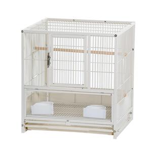 群养鸟笼鹦鹉笼子玄凤虎皮牡丹繁殖笼防溅加高围边多层竖宫格鸟笼