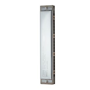 铃木SUZUKI SU-21W 特种琴格高水平演奏 21孔复音口琴 合成木琴格