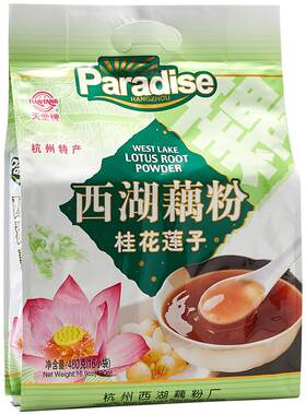天堂牌480g杭州特产即冲西湖藕粉