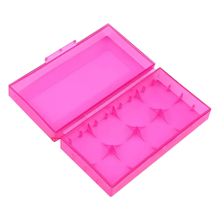 5号/7号/18650电池收纳盒电池盒 塑料电子元件存储盒子5号7号通用