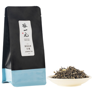 张一元茶叶茉莉花茶茉莉白毫春茶新茶浓香型七次窨制特级50g袋装