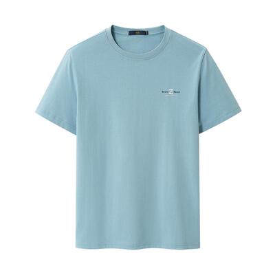 海澜之家圆领时尚冰爽棉短袖T恤