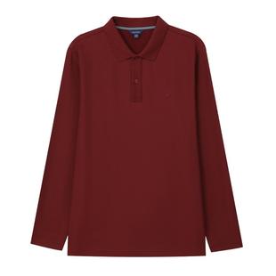 【新年款】NAUTICA/诺帝卡男装25秋冬火山岩保暖打底POLO衫