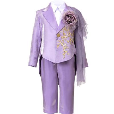 colado儿童礼服套装模特走秀国潮