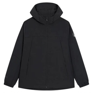 特步薄棉服男2025冬季新款加绒梭织保暖防风外套男975429160051