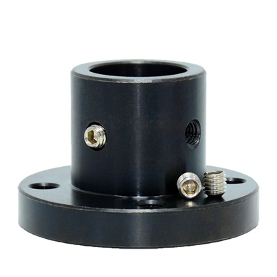 碳钢轴承座导向轴支架带法兰