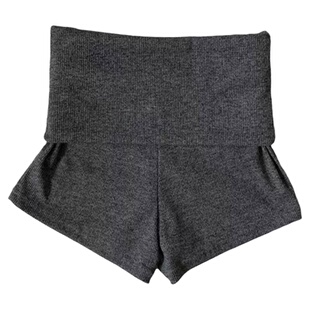 孕妇针织短裤子孕期不勒肚子春夏季薄款外穿弹力瑜伽安全打底热裤
