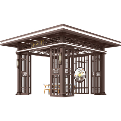 凉亭厂家直播中支持定制