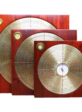 实木红木5寸7寸9寸纯铜罗盘