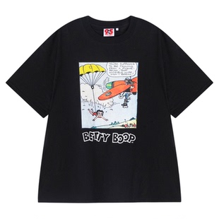 niko and ...忍者神龟/加菲猫/Betty合作款2025夏季男女T恤574332