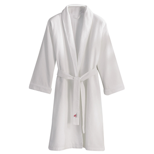 万豪酒店华夫格双层浴袍五星级加厚割绒男女浴衣睡袍