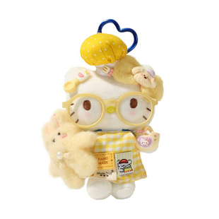 正版hellokitty包包挂件包挂饰可爱毛绒小玩偶哈喽KT闺蜜礼物粉色