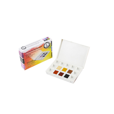 美国史密斯DS半块套装固体水彩