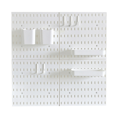 免打孔卧室书房壁挂收纳架洞洞板