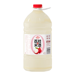 荔枝米酒正宗发酵果酒微醺女士低度手工自酿甜糯米醪糟汁旗舰店