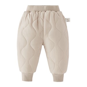 jellybaby旗舰店[锁温]儿童棉裤女童加绒裤子男童宝宝加厚秋冬保暖外穿新款束腿裤