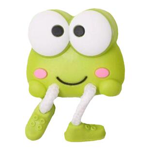 洞洞鞋配饰青蛙鞋扣可爱卡通拖鞋鞋花可拆卸立体装饰卡扣DIY配件