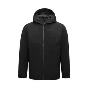 HLA/海澜之家极光95绒羽绒服25秋冬新石墨烯字母印花保暖外套男