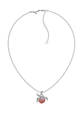 MARSEVEN925纯银单桃子项链