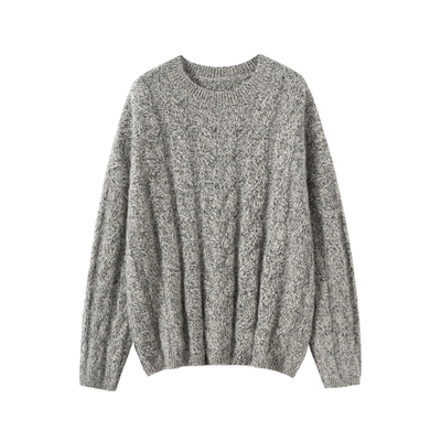 2025秋冬新款女羊绒衫100纯羊绒针织衫加厚保暖羊绒套衫针织上衣