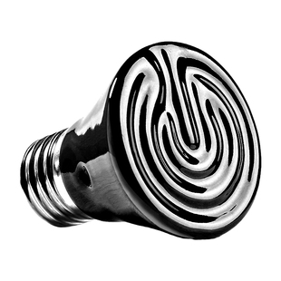 爬宠陶瓷加热灯陆龟蜥蜴爬虫箱远红外保温刺猬芦丁鸡蛇夜灯饲养箱