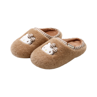 【HelloKitty正版授权】棉拖鞋女