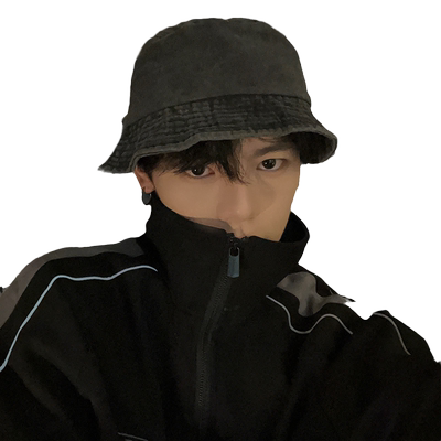 短檐渔夫帽男款春夏帽子男2025