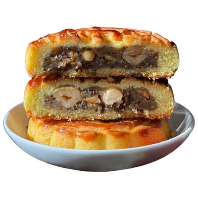 东北传统老式月饼青红丝手工现做