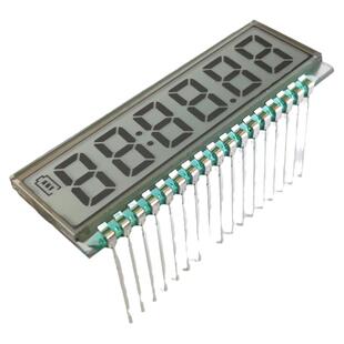 大连奇耘动态驱动6位8字TN笔段式LCD液晶屏断码液晶显示屏GDC0570