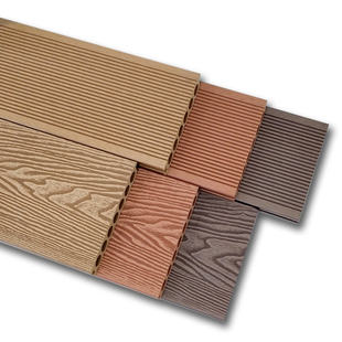 户外塑木地板庭院防腐木自铺露台室外阳台木塑地台pvc塑料围栏板