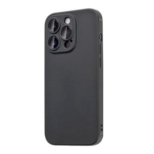 适用苹果17promax手机壳微磨砂iPhone16防摔套轻薄款12全包软壳14保护套防指纹15plus黑色简约硅胶男士散热潮