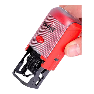 卓达回墨多功能日期印章教师章可调节带年月日印章老师批改作业用章评语奖励等级可订做定制奖章繁字体教学