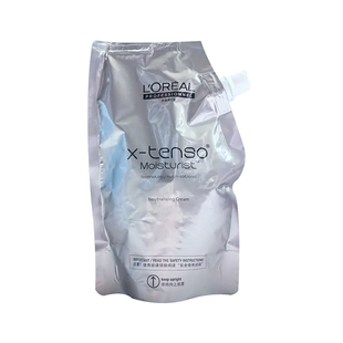 正品 欧莱雅探索水润直发用定型剂400ML 拉直用定型膏