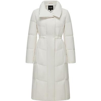 波司登女长款新显瘦保暖鹅绒羽绒