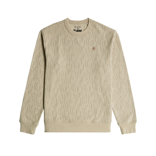 G-STAR RAW时尚男士卫衣春秋款G-STAR绣花Logo简约百搭潮D26276