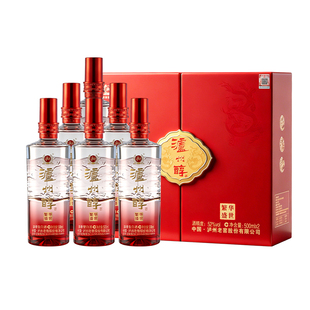 泸州老窖酒52度浓香型纯粮食酒礼盒装白酒正品官方旗舰店送礼长辈