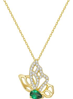 JAY青蝶925银项链夏日颈链