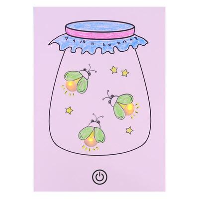 瓶中萤火虫/纸电路制作材料包