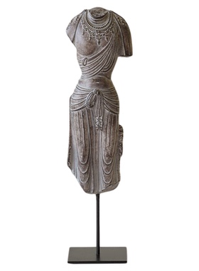 复古东方维纳斯残身佛树脂摆件