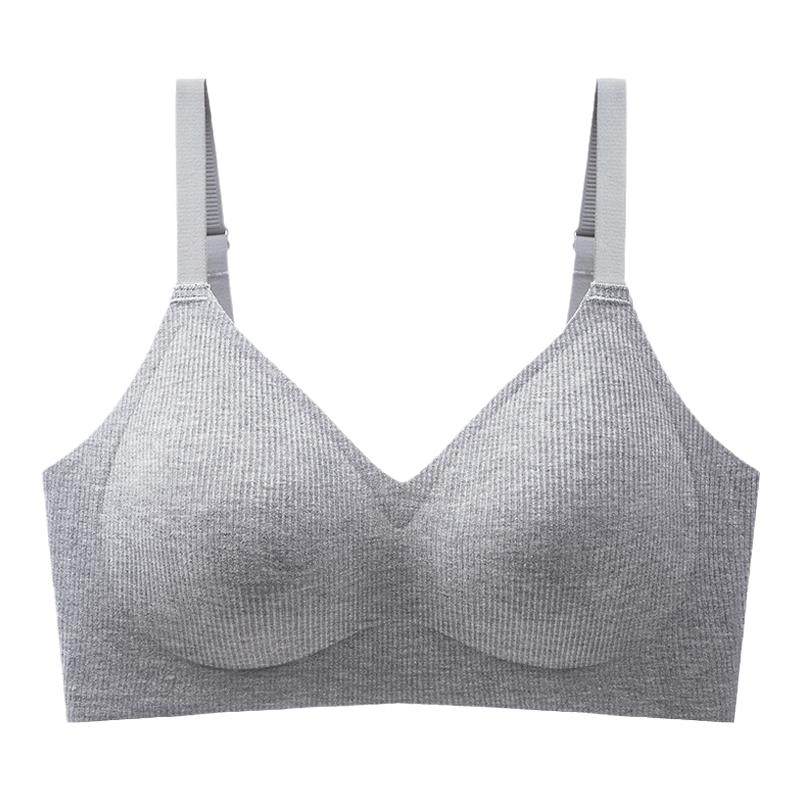 无痕内衣女小胸聚拢防下垂收副乳无钢圈舒适文胸2025新款爆款美背
